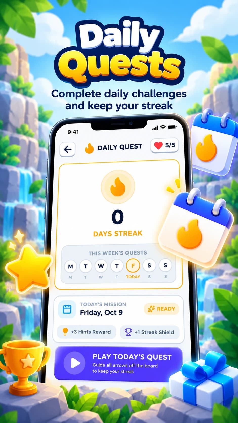 Arrow Out daily quest promotional artwork